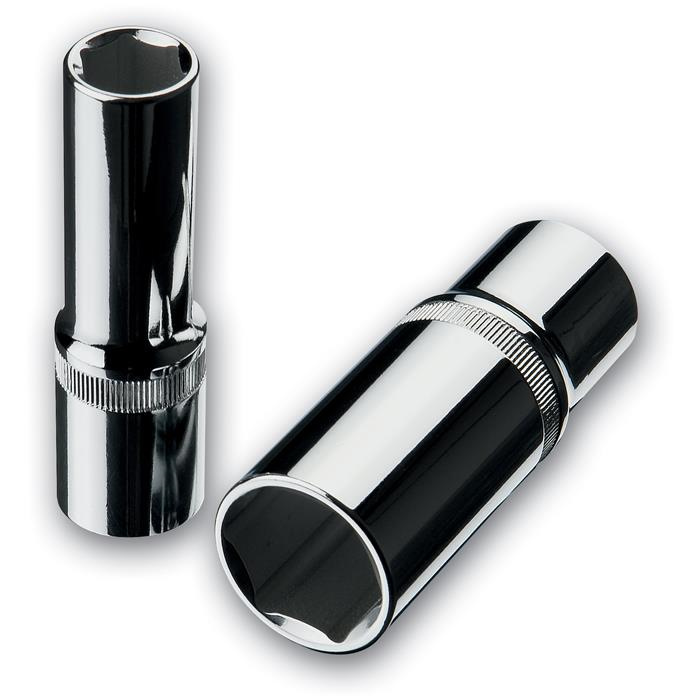 1/2" DOUILLE 6 PANS PROLONGÉ - 13 MM - SUR CARTE 1/2" DOUILLE 6 PANS PROLONGÉ - 13 MM - SUR CARTE