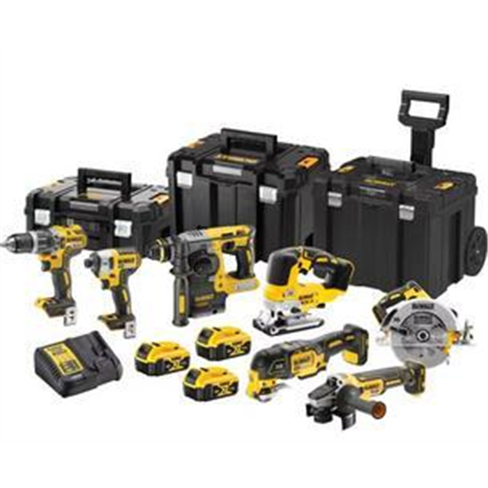18V XR BRUSHLESS SET 7 MACHINES (DCD796 + DCF887 + DCS355 + DCH273 + DCG405 + DCS570 + DCS334) 18V XR BRUSHLESS SET 7 MACHINES (DCD796 + DCF887 + DCS355 + DCH273 + DCG405 + DCS570 + DCS334)