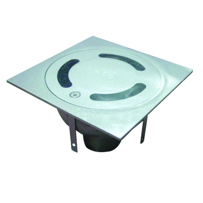 ACO EKO SIPHON DE COUR INOX 10X10 ACO EKO SIPHON DE COUR INOX 10X10