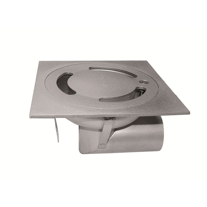 ACO EKO SIPHON DE COUR INOX 15X15 SORTIE HORIZONTALE ACO EKO SIPHON DE COUR INOX 15X15 SORTIE HORIZONTALE