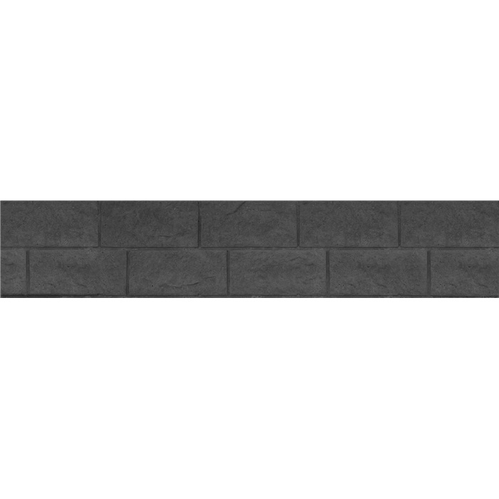 BAJ PLAQUE STRUCTUREE ANTHRACITE MAXI STONE - POUR DOUBLE FACE (STONE) 200 X 39,5 CM BAJ PLAQUE STRUCTUREE ANTHRACITE MAXI STONE - POUR DOUBLE FACE (STONE) 200 X 39,5 CM