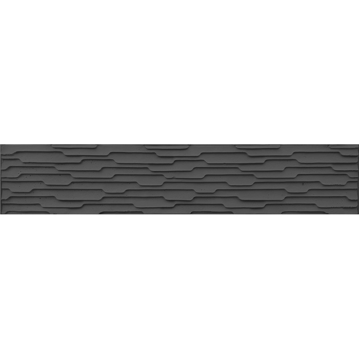 BAJ PLAQUE STRUCTUREE ANTHRACITE MURANO - POUR DOUBLE FACE (DESIGN) 200 X 39,5 CM BAJ PLAQUE STRUCTUREE ANTHRACITE MURANO - POUR DOUBLE FACE (DESIGN) 200 X 39,5 CM