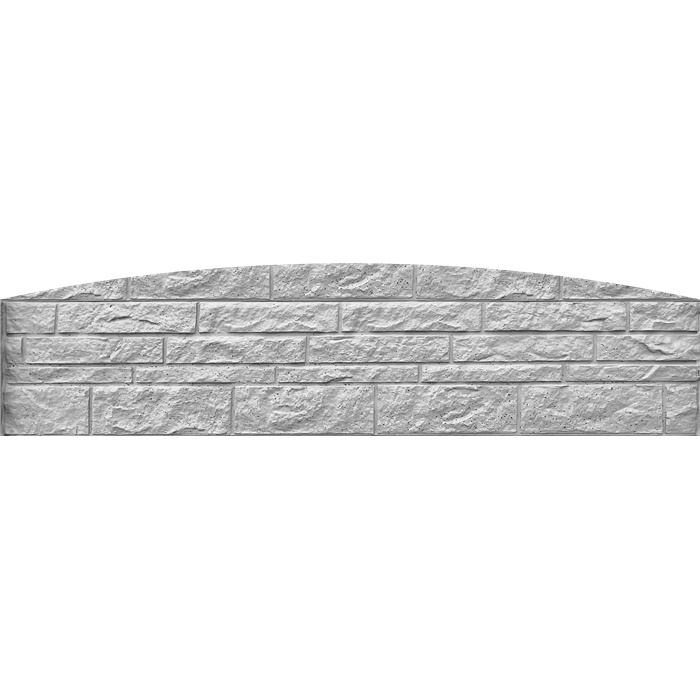 BAJ PLAQUE STRUCTUREE NATUREL LINEA ARRONDI - SEUL FACE (STONE) 200 X 49,5 CM BAJ PLAQUE STRUCTUREE NATUREL LINEA ARRONDI - SEUL FACE (STONE) 200 X 49,5 CM