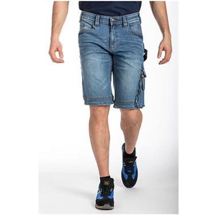 BERMUDA MULTI-POCHES COULEUR BLEU 44 BERMUDA MULTI-POCHES COULEUR BLEU 44