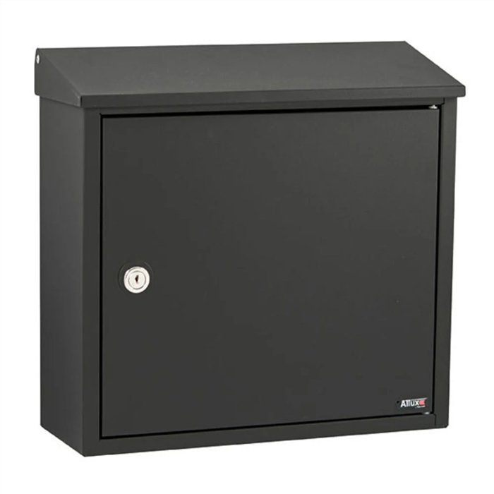 BOÎTE AUX LETTRES ALLUX 400 (MODELE S) NOIR AVEC SERRURE EUROPÉENNE BOÎTE AUX LETTRES ALLUX 400 (MODELE S) NOIR AVEC SERRURE EUROPÉENNE
