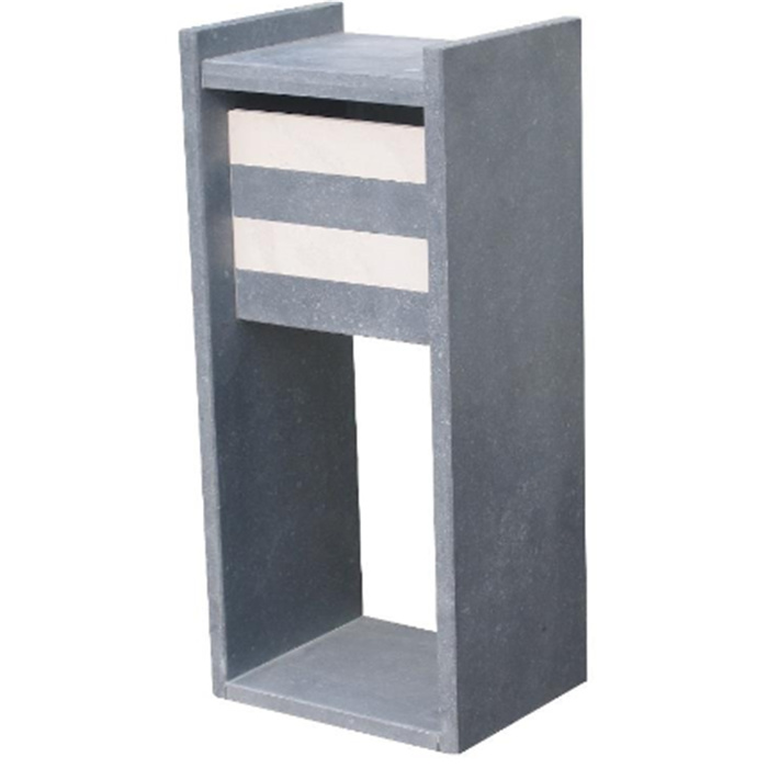 BOITE AUX LETTRES BLEU/BLANC MADRID B/W (32X40X100) BOITE AUX LETTRES BLEU/BLANC MADRID B/W (32X40X100)