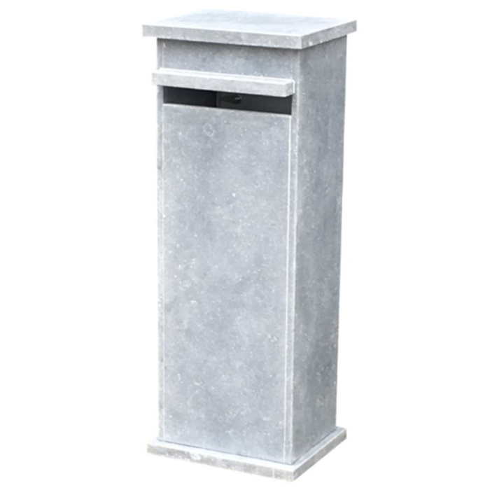 BOITE AUX LETTRES EN PIERRE BLEUE BELGE "BELGIQUE" BRUSSEL (28X34X101) BOITE AUX LETTRES EN PIERRE BLEUE BELGE "BELGIQUE" BRUSSEL (28X34X101)