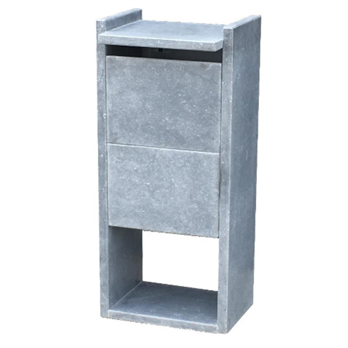 BOITE AUX LETTRES EN PIERRE BLEUE BELGE EVEREST PARCEL (32X40X100) BOITE AUX LETTRES EN PIERRE BLEUE BELGE EVEREST PARCEL (32X40X100)