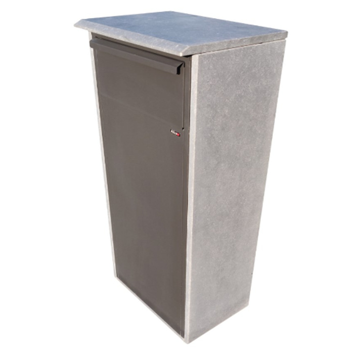 BOITE AUX LETTRES EN PIERRE BLEUE BELGE FIRENZE S (32X43X100) BOITE AUX LETTRES EN PIERRE BLEUE BELGE FIRENZE S (32X43X100)