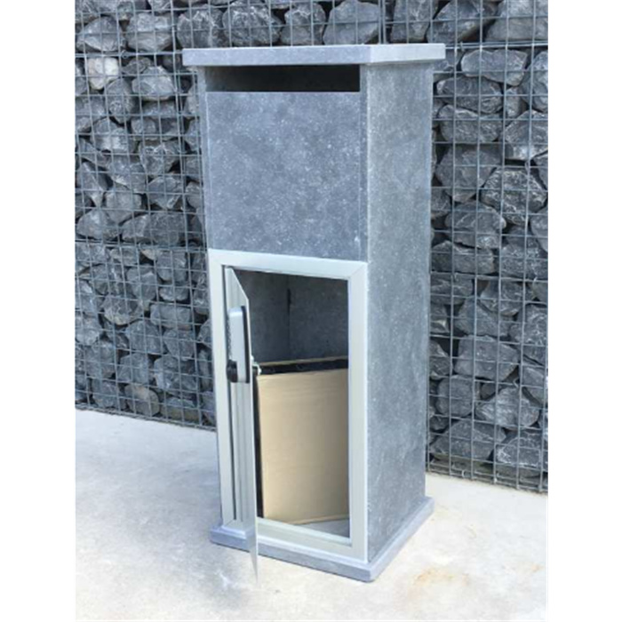 BOITE AUX LETTRES EN PIERRE BLEUE BELGE LHOTSE PARCEL DIGITAL LOCK FDXL (32X34X101) BOITE AUX LETTRES EN PIERRE BLEUE BELGE LHOTSE PARCEL DIGITAL LOCK FDXL (32X34X101)
