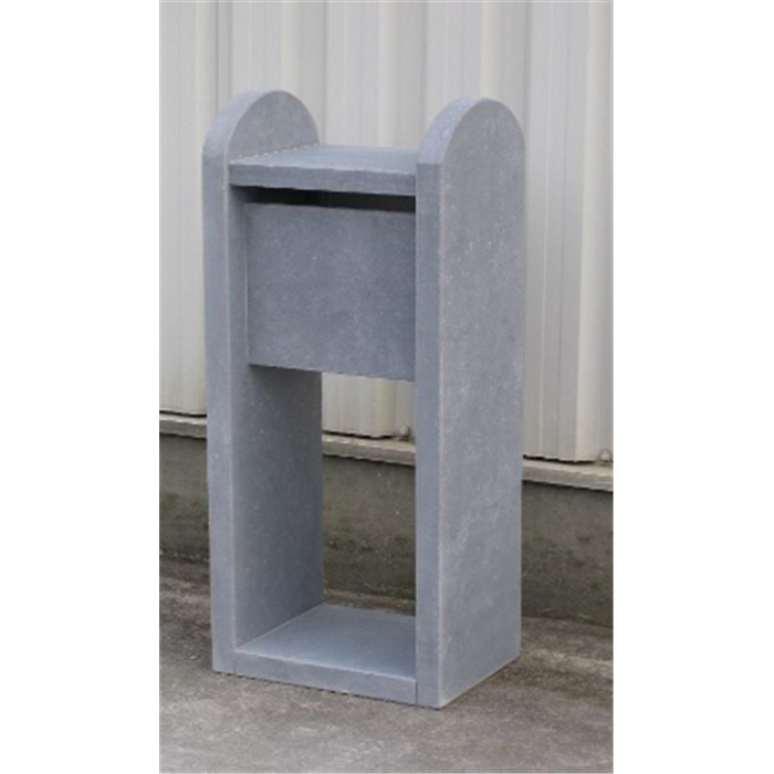 BOITE AUX LETTRES EN PIERRE BLEUE BELGE MADRID MOON 5cm (32X44X110) BOITE AUX LETTRES EN PIERRE BLEUE BELGE MADRID MOON 5cm (32X44X110)