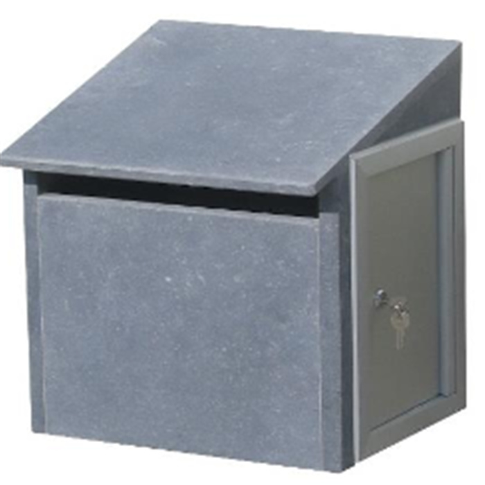 BOITE AUX LETTRES EN PIERRE BLEUE BELGE MALAGA RECHTS/DROITE (32X36X42) BOITE AUX LETTRES EN PIERRE BLEUE BELGE MALAGA RECHTS/DROITE (32X36X42)