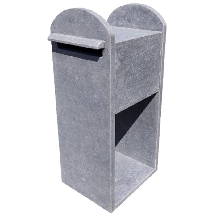 BOITE AUX LETTRES EN PIERRE BLEUE BELGE MONTILLA 3cm (40X32X110) BOITE AUX LETTRES EN PIERRE BLEUE BELGE MONTILLA 3cm (40X32X110)