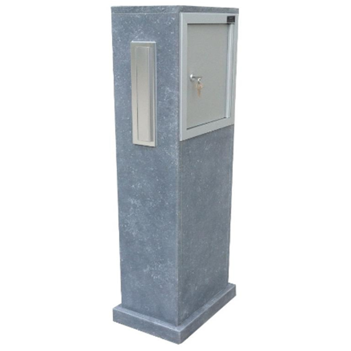 BOITE AUX LETTRES EN PIERRE BLEUE BELGE OVIEDO L/G (32X21X100) BOITE AUX LETTRES EN PIERRE BLEUE BELGE OVIEDO L/G (32X21X100)