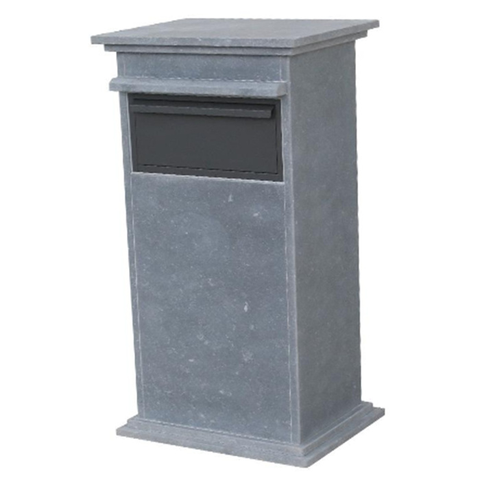 BOITE AUX LETTRES EN PIERRE BLEUE BELGE SEVILLA PARCEL (39X51X103) BOITE AUX LETTRES EN PIERRE BLEUE BELGE SEVILLA PARCEL (39X51X103)