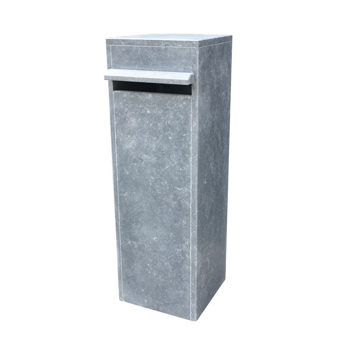 BOITE AUX LETTRES EN PIERRE BLEUE BELGE VALENCIA PARCEL DIGITAL LOCK BDM&BDXL (32X32X97) BOITE AUX LETTRES EN PIERRE BLEUE BELGE VALENCIA PARCEL DIGITAL LOCK BDM&BDXL (32X32X97)