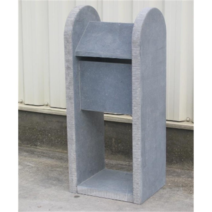 BOITE AUX LETTRES EN PIERRE BLEUE BELGE ZARAGOZA (34X44X115) BOITE AUX LETTRES EN PIERRE BLEUE BELGE ZARAGOZA (34X44X115)