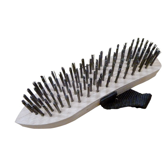 BROSSE D'ACIER 4 RANGÉES BROSSE D'ACIER 4 RANGÉES