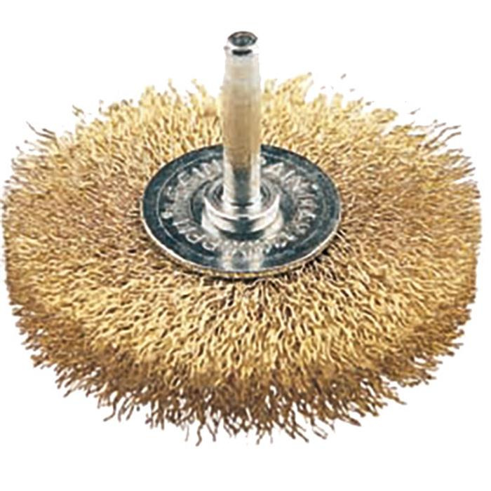 BROSSE DISQUE F-21 Ø 60/0,30/ TIGE 6 MM, ACIER LAITONNÉ, VRAC BROSSE DISQUE F-21 Ø 60/0,30/ TIGE 6 MM, ACIER LAITONNÉ, VRAC