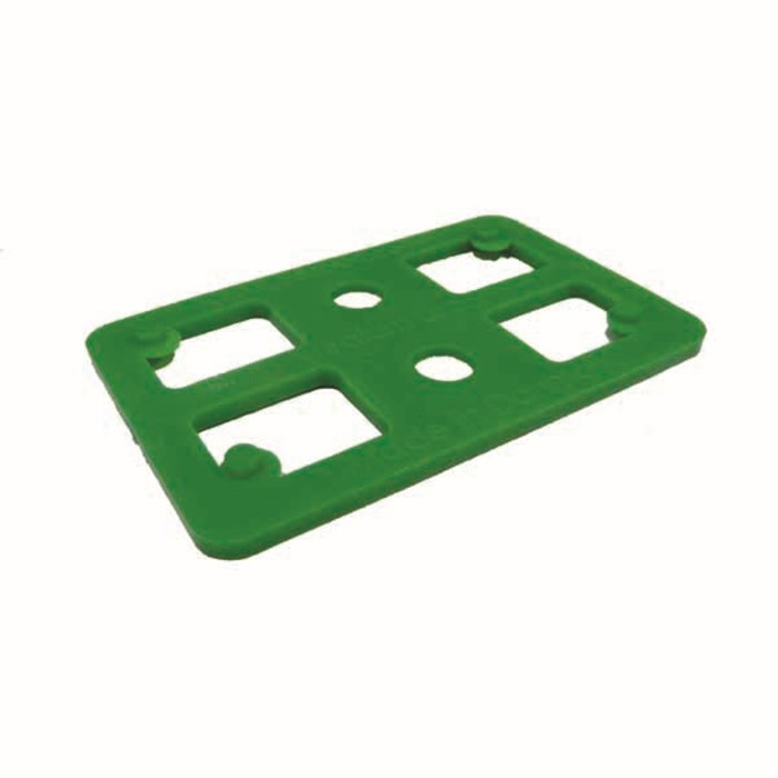 CALES CHARPENTES 2T 3MM VERT (500P) CALES CHARPENTES 2T 3MM VERT (500P)