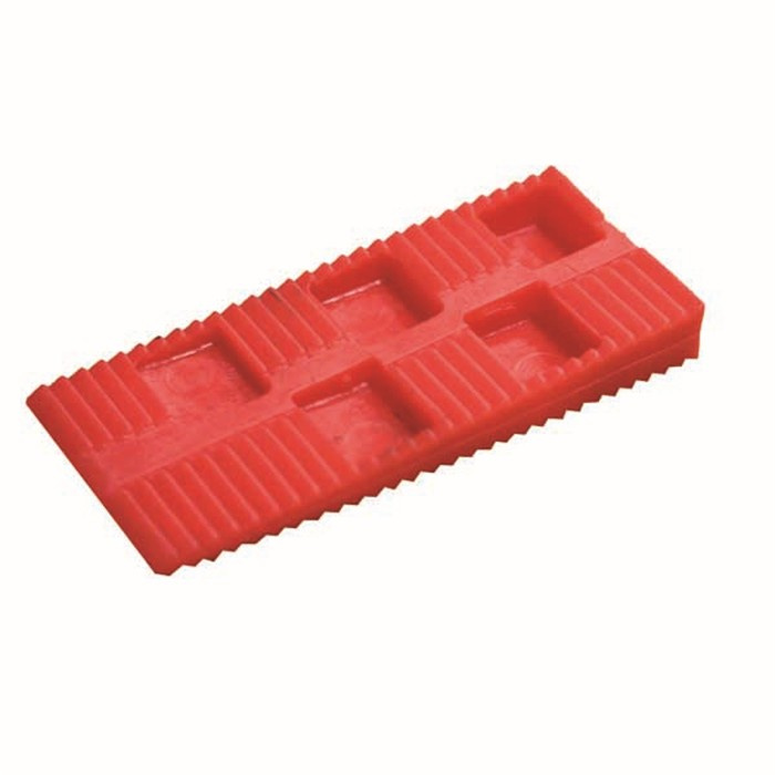 CALES CRANTÉES 8X28X65 ROUGE (1000P) CALES CRANTÉES 8X28X65 ROUGE (1000P)