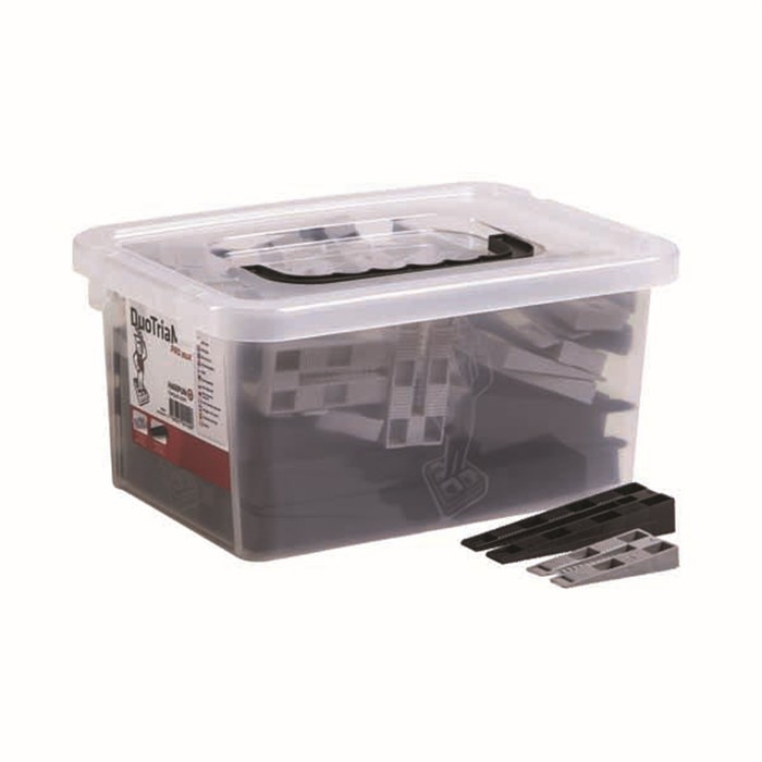 CALES CRANTÉES RAINURÉES PRO BOX (100P) CALES CRANTÉES RAINURÉES PRO BOX (100P)