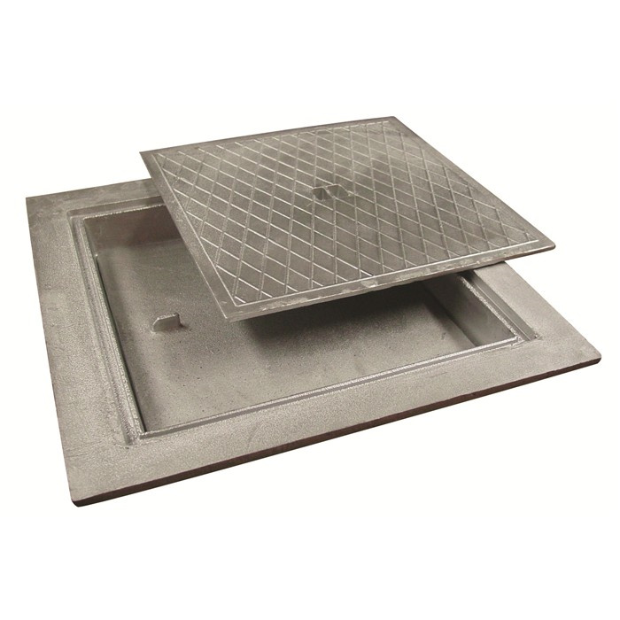 CHÂSSIS DE VISITE ALU DOUBLE 70X70 CHÂSSIS DE VISITE ALU DOUBLE 70X70