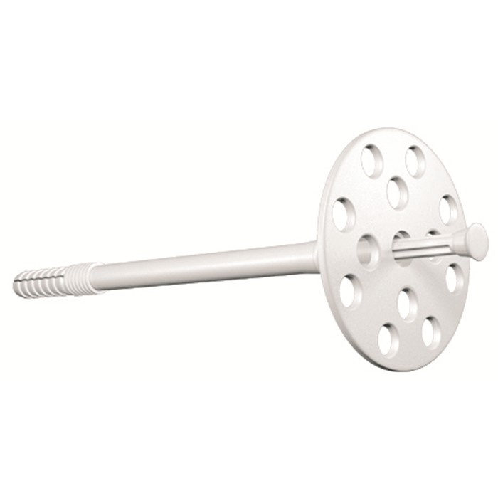 CHEVILLE D'ISOLATION AVEC CLOU PLASTIQUE 10X140 (250PC) KI140 CHEVILLE D'ISOLATION AVEC CLOU PLASTIQUE 10X140 (250PC) KI140