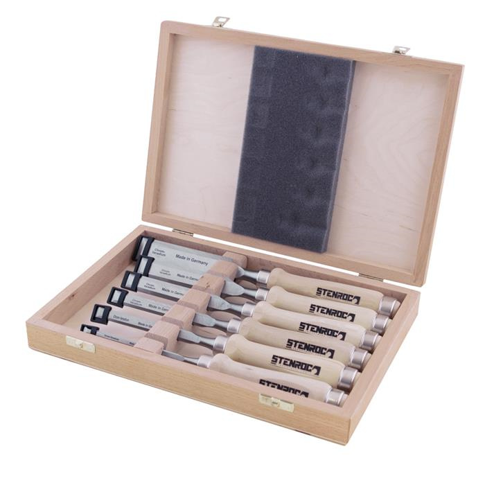 CISEAUX WH300 EN SET CASIER EN BOIS - 6,10,12,16,20,26 MM CISEAUX WH300 EN SET CASIER EN BOIS - 6,10,12,16,20,26 MM