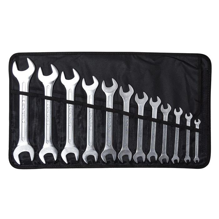 CLÉS PLATTES EN SET 6 > 32 MM DOUBLES EN TROUSSEAU DE 12 PCS CLÉS PLATTES EN SET 6 > 32 MM DOUBLES EN TROUSSEAU DE 12 PCS