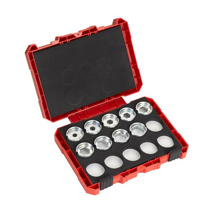 COFFRET DE MATRICES DIN 22 AL (9PIÈCES) 16-300MM COFFRET DE MATRICES DIN 22 AL (9PIÈCES) 16-300MM