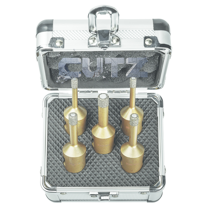 COFFRET DE TRÉPANS SET A POUR MEULEUSE C DIAMÈTRES 2 X 6MM, 2 X 8MM, 1 X 10MM COFFRET DE TRÉPANS SET A POUR MEULEUSE C DIAMÈTRES 2 X 6MM, 2 X 8MM, 1 X 10MM