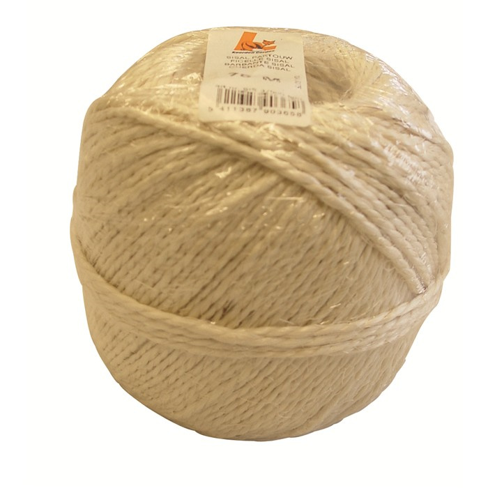 CORDE SISAL À EMBALLER 90M/3MM/500G LEDENT CORDE SISAL À EMBALLER 90M/3MM/500G LEDENT