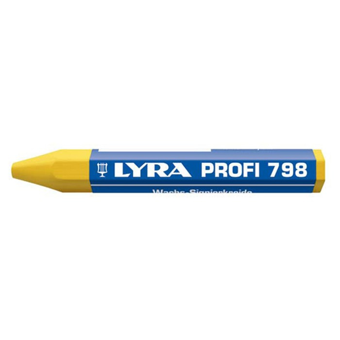 CRAIE DE CIRE LYRA 798 JAUNE (12P) CRAIE DE CIRE LYRA 798 JAUNE (12P)