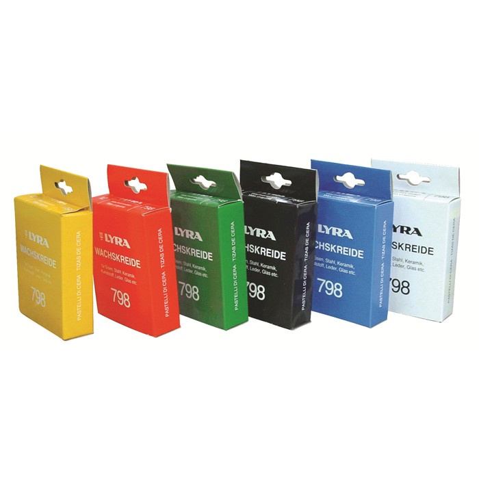 CRAIE DE CIRE LYRA 798 VERT (12P) CRAIE DE CIRE LYRA 798 VERT (12P)