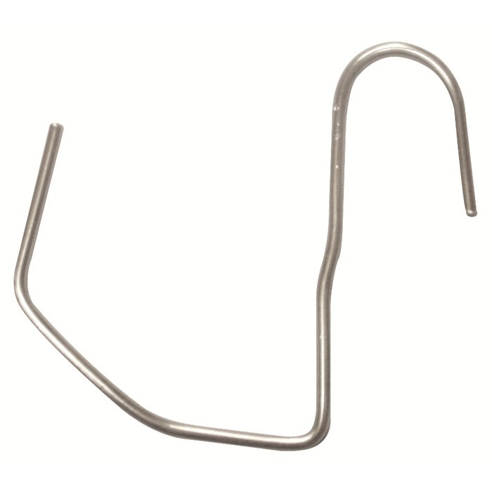 CROCH.TUILE INOX (18/10) 44 (1000P) CROCH.TUILE INOX (18/10) 44 (1000P)