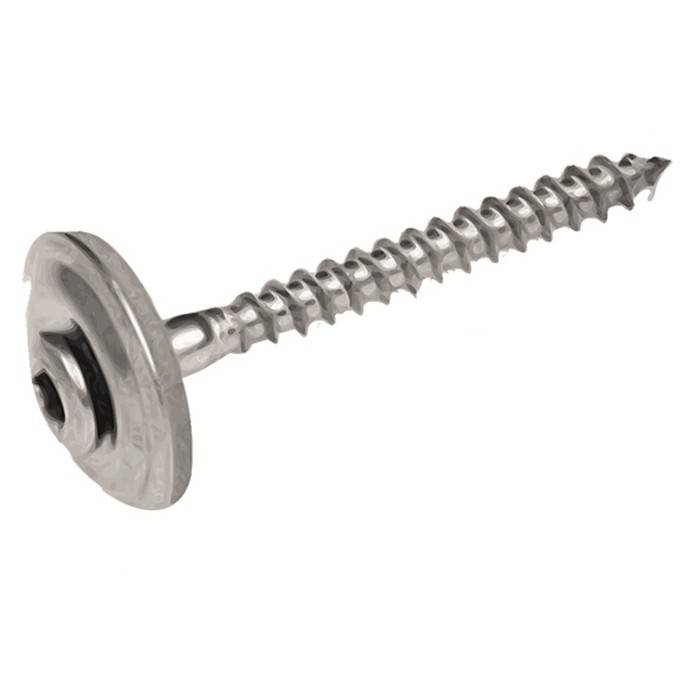 CROCHET FAÎTIÈRE INOX 4,5X80 (100P) CROCHET FAÎTIÈRE INOX 4,5X80 (100P)