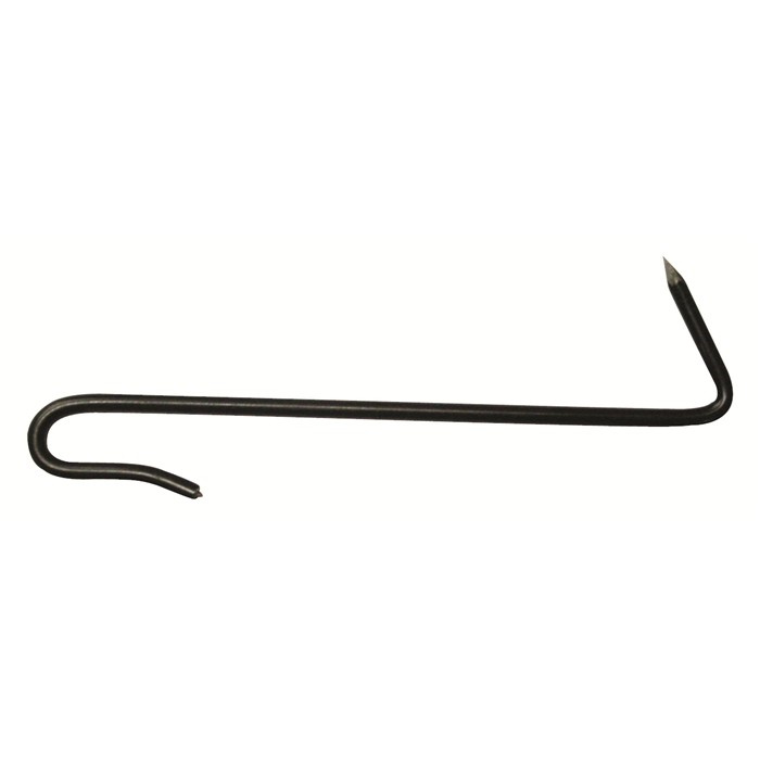 CROCHETS D'ARDOISE INOX NOIR (18/10) 9CM (700P) CROCHETS D'ARDOISE INOX NOIR (18/10) 9CM (700P)