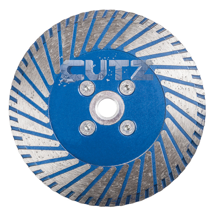 DISQUE DIAMANT DRAGON JANTE TURBO CONTIN DE HAUTEUR, AVEC FLASQUE M-14, POUR COUP ET MEULER Ø125 AL 22,2/M14 DISQUE DIAMANT DRAGON JANTE TURBO CONTIN DE HAUTEUR, AVEC FLASQUE M-14, POUR COUP ET MEULER Ø125 AL 22,2/M14