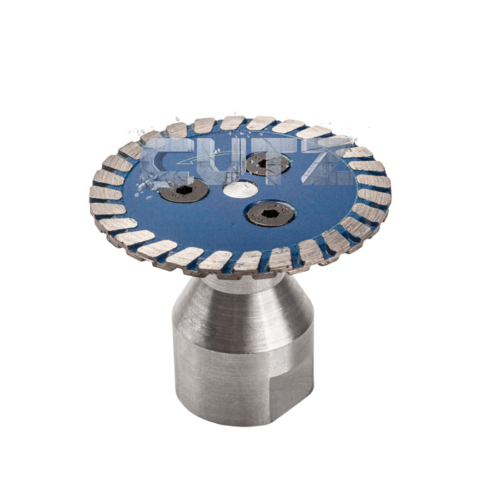 DISQUE DIAMANT MINI TURBO JANTE TURBO CONTINUE Ø50 AL M14 DISQUE DIAMANT MINI TURBO JANTE TURBO CONTINUE Ø50 AL M14