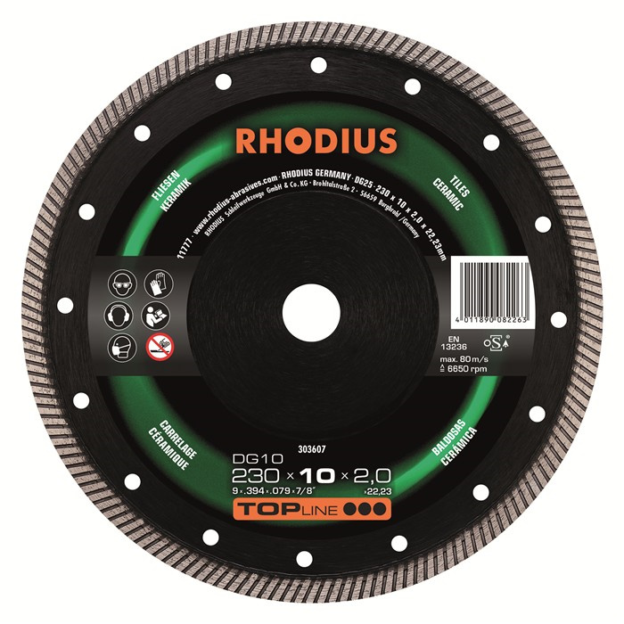 DISQUE DIAMANTÉ CARRELAGE DG10 230X7,5 DISQUE DIAMANTÉ CARRELAGE DG10 230X7,5