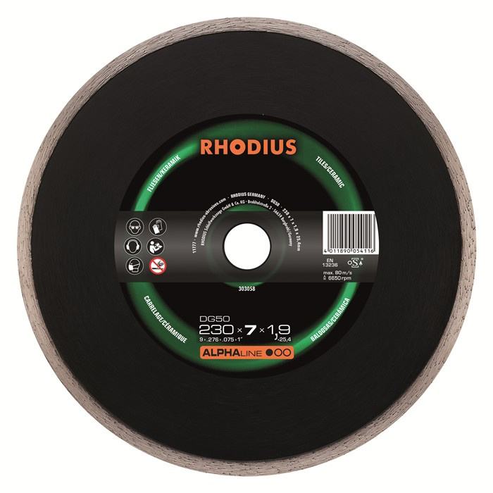 DISQUE DIAMANTÉ CARRELAGE DG50 230X5 DISQUE DIAMANTÉ CARRELAGE DG50 230X5