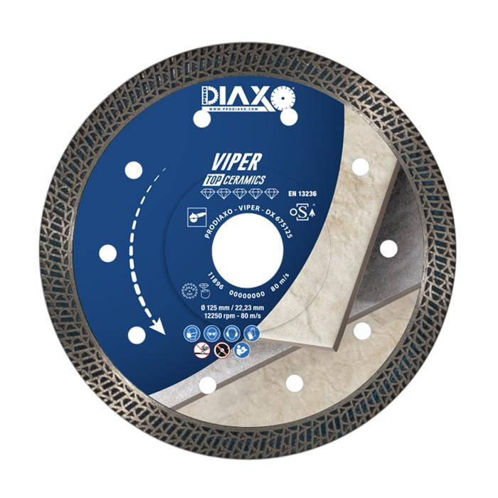 DISQUE DIAMANTÉ VIPER - 125 X 22,2 MM - TOP GRÈS DISQUE DIAMANTÉ VIPER - 125 X 22,2 MM - TOP GRÈS