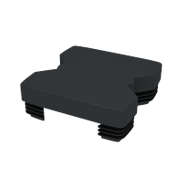 DUOFUSE CHAPEAU DE FERMETURE POUR POTEAU ALU NOIR DUOFUSE CHAPEAU DE FERMETURE POUR POTEAU ALU NOIR