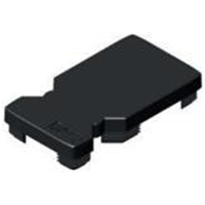 DUOFUSE CHAPEAU DE FERMETURE POUR POTEAU PORTE ALU NOIR DUOFUSE CHAPEAU DE FERMETURE POUR POTEAU PORTE ALU NOIR