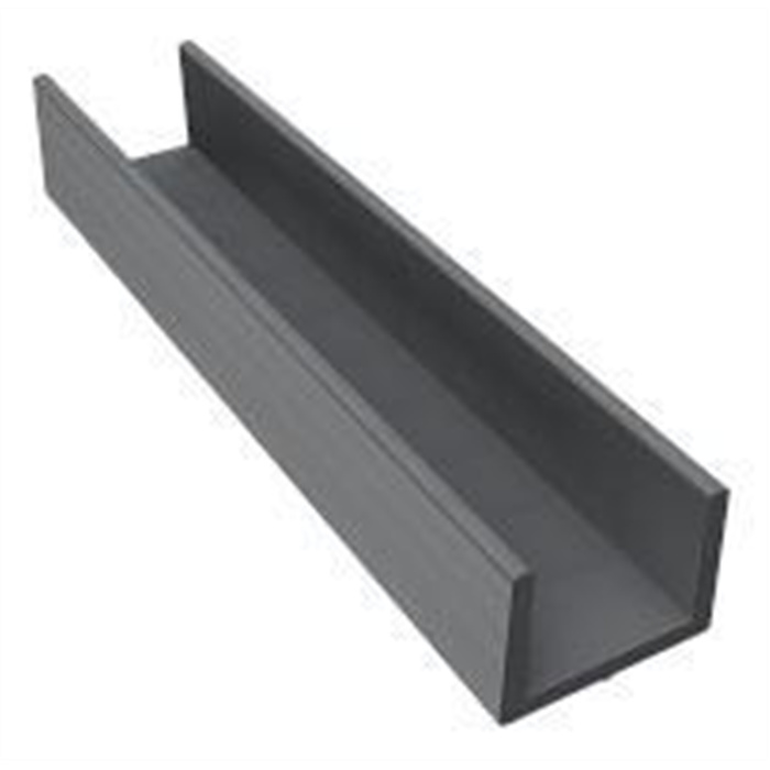 DUOFUSE GRAND PROFILE EN U GRAPHITE BLACK (*) (1820X40X30MM) DUOFUSE GRAND PROFILE EN U GRAPHITE BLACK (*) (1820X40X30MM)