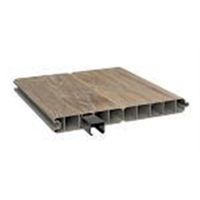 DUOFUSE LAME RAINUREE LANGUETTEE PVC BARNWOOD GREY DUOFUSE LAME RAINUREE LANGUETTEE PVC BARNWOOD GREY