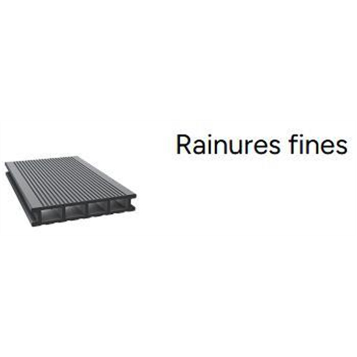DUOFUSE PLANCHE ALVEOLAIRE GRAPHITE BLACK (*) (4000X162X20MM) DUOFUSE PLANCHE ALVEOLAIRE GRAPHITE BLACK (*) (4000X162X20MM)