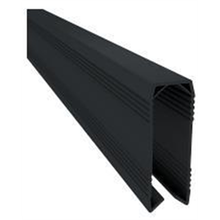 DUOFUSE PROFILE HAUT NOIR 2.47M (2470X49X18MM) DUOFUSE PROFILE HAUT NOIR 2.47M (2470X49X18MM)