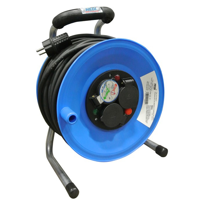 ENROULEUR HEDI CAOUTCHOUC 3X1.5/50M ENROULEUR HEDI CAOUTCHOUC 3X1.5/50M